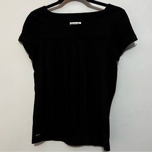 Lacoste NWT black tee 34